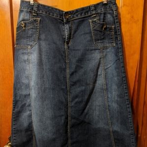 Fashion Bug Jean Skirt